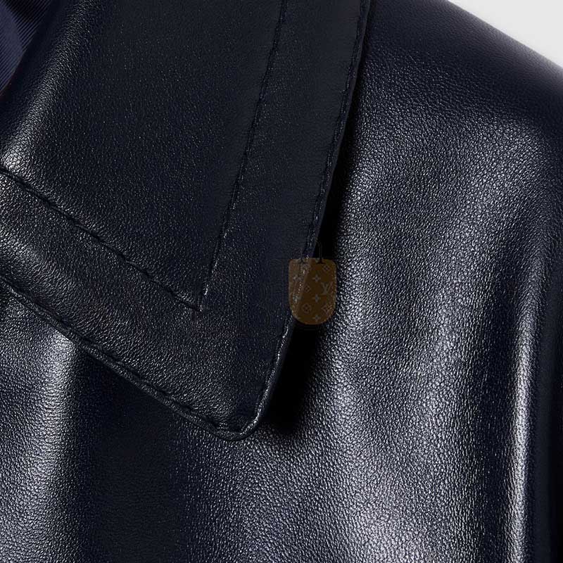 Gvc*1 shiny leather jacket with horsebit 815063